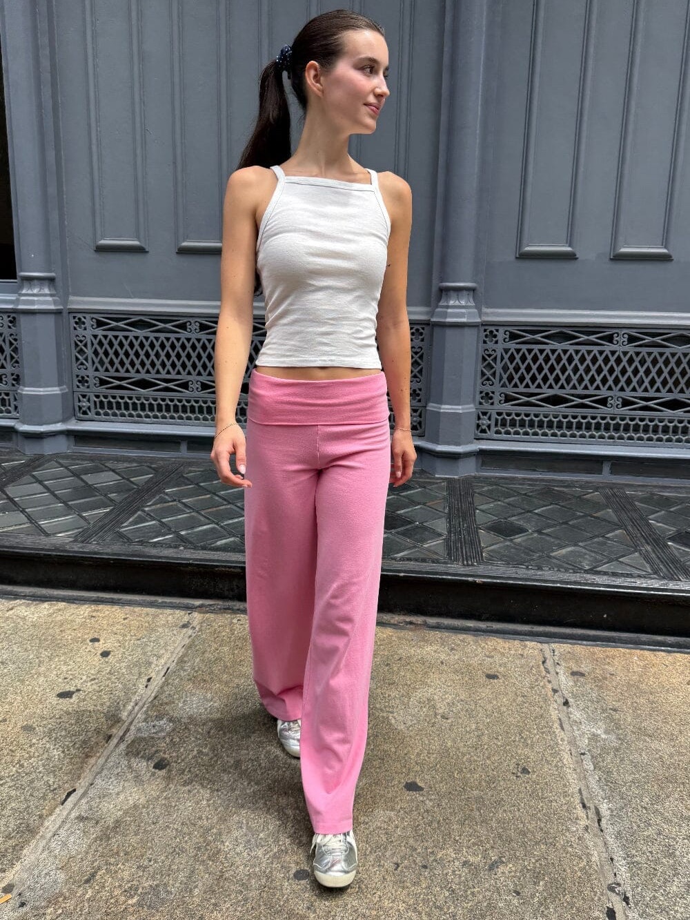 Brandy Melville Bubblegum Pink Priscilla Pants